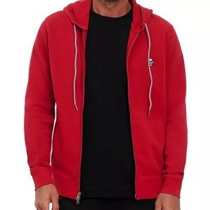 Robert Graham Skull Classic Fit Zip Front Hoodie NWT